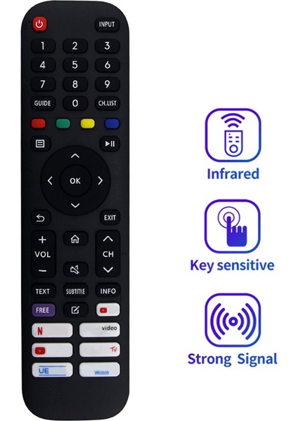 EN2AH30H Uzaktan Kumanda Hisense Tv 40A4EG 32A4EG 40A4BG Için Yedek (Yurt Dışından) fiyatları