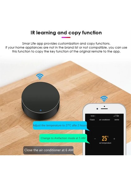 Tuya Akıllı Wifi Ir Uzaktan Kumanda Evrensel Kızılötesi Kendin Yap Uzaktan Kumanda Tv DVD Aud Ac Ses Alexa Google Home Için (Yurt Dışından) modelleri