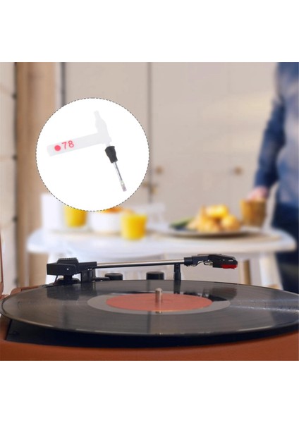 Fonograf Pikap Çift Hareketli Iğne Dokunmatik Pikap Iğnesini Lp Vinil Iğnesi ile Değiştirin Lp.78 (Yurt Dışından) fiyatları