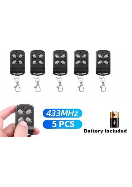 433MHZ Duplikatör Kablosuz Klonlama Uzaktan Kumanda 4ch Elektrikli Kopyalama Kontrol Cihazı Rf Kablosuz Verici Garaj Kapısı Için, A (Yurt Dışından) fiyatları