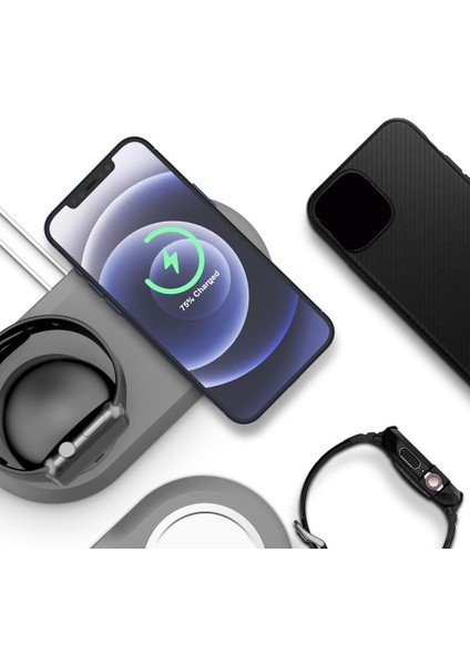 2'si 1 Arada Şarj Istasyonu Masaüstü Kaplama Şarj Standı Tutucu Dock Apple Watch 10 9 7 6 3 1 Ultra 2/se iPhone 14 Siyah (Yurt Dışından) fırsatları