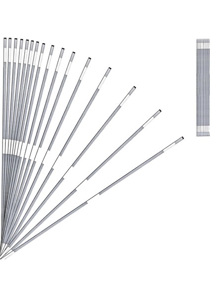 50 Adet 1,5 mm Sıcak Eriyen Yapışkan Şeritler, Fotoğraf Albümleri, Kartlar, Kitaplar, Termal Bağlayıcı Tutkal Şeritleri Bağlamak Için Kullanılır (Yurt Dışından)