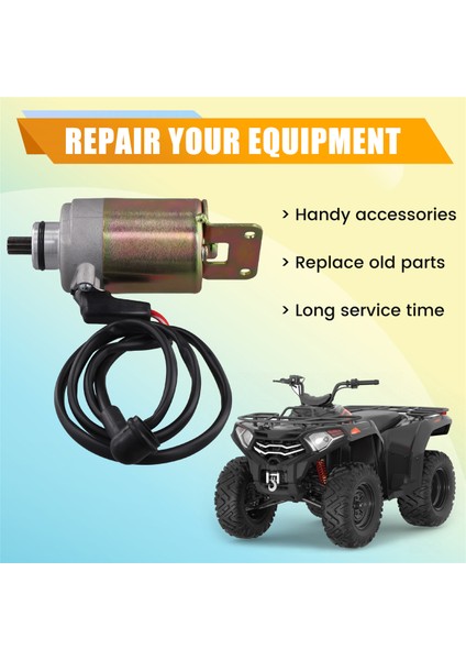 270350052-0004 Atv Loncin 200 LX200-M 200-S-AU 200AU Için Motosiklet Marş Motoru (Yurt Dışından) indirimleri