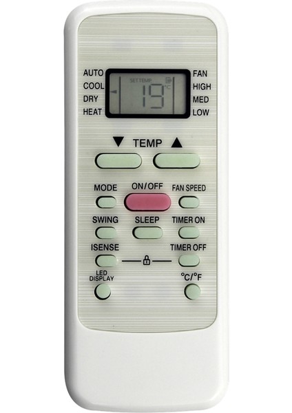 Midea Klima Için RG51F2(2)/EFU1 A/c Uzaktan Kumandasını Değiştirin RG51F2(2)/EFU1 Uzaktan Kumandası (Yurt Dışından)