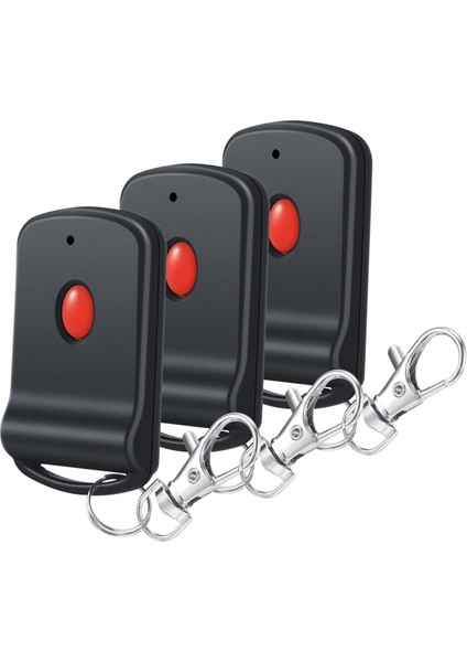 3 Adet Garaj Kapısı Açacağı Uzaktan Kumandası, Taşınabilir Uzaktan Kumanda Garaj Vericisi 10 Dip Anahtarı 3060 3089 4120 300MHZ Kapı Için (Yurt Dışından)
