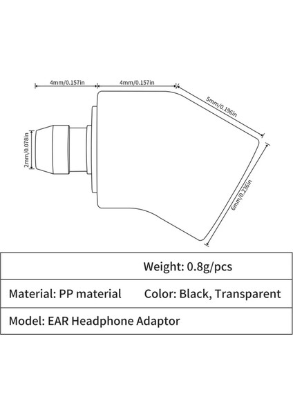 Ear Mmcx Pentaconn Kulak - Mmcx Adaptörü Ear Mmcx - Pentaconn Mmcx - Pe Adaptörü Acoustune Pe HS1650CU B (Yurt Dışından) fırsatları