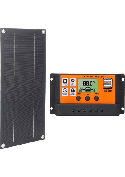 100A 18V Şarj Kontrol Cihazı ile 600W Güneş Paneli Kiti Açık Hava Karavan Kamp Tekne Römork Sistemi Için Güneş Şarjı (Yurt Dışından) fırsatları