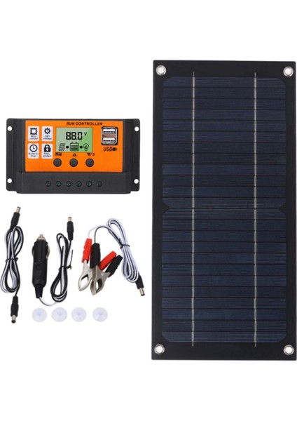 100A 18V Şarj Kontrol Cihazı ile 600W Güneş Paneli Kiti Açık Hava Karavan Kamp Tekne Römork Sistemi Için Güneş Şarjı (Yurt Dışından) indirimleri