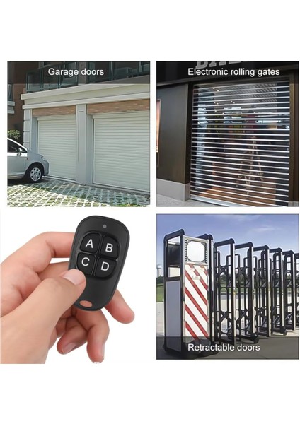 10 Adet Kablosuz Kopyalama Uzaktan Kumandası 433MHZ Elektrikli Garaj Kapısı Açacağı Uzaktan Kumanda Çoğaltıcı Klon Kod Kontrol Cihazı (Yurt Dışından) indirimleri