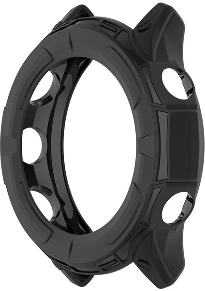 Garmin Forerunner 955 Tpu Tampon Kapak Yarı Paket Koruyucu Kılıf Siyah Için Koruyucu Kılıf Izle (Yurt Dışından)