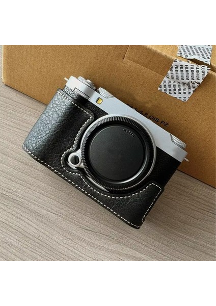 Fujifilm Xm5 Retro Pu Kapak Yarım Taban Montajı Için Kamera Koruyucu Kılıf Fuji X-M5 Aksesuarları (Yurt Dışından) modelleri