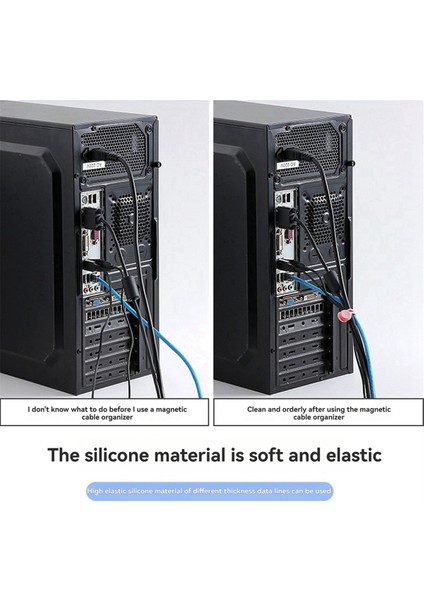 20 Adet Kablo Düzenleyici Minimalist Silikon Kablo Düzenleyici Veri, Kulaklık ve Şarj Kabloları Için Koyu Pembe (Yurt Dışından) fiyatları