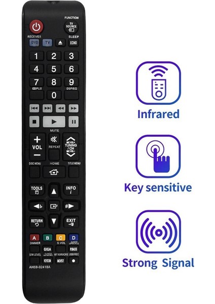 Samsung Ev Sinema Sistemi HT-E450K HT-E550K/ZD E453K HT-E453HK HT-E445K Için AH59-02418A Uzaktan Kumandayı Değiştirin (Yurt Dışından) fiyatları