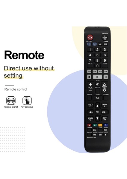 Samsung Ev Sinema Sistemi HT-E450K HT-E550K/ZD E453K HT-E453HK HT-E445K Için AH59-02418A Uzaktan Kumandayı Değiştirin (Yurt Dışından) indirimleri
