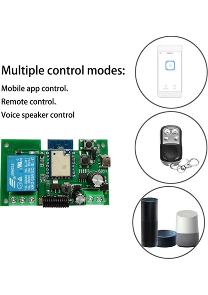 Tuya Wıfı Akıllı Anahtar Kontrol Cihazı Garaj Kapısı Açacağı 1ch 7-32V Zamanlayıcı Inching Kendinden Kilitli Röle Modülü (Yurt Dışından) fırsatları