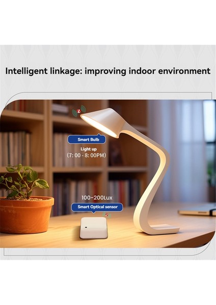 Tuya Zigbee Işık Sensörü + Sıcaklık ve Nem Dedektörü 3'ü 1 Arada Akıllı Ev Sensörü Uzaktan Kumanda Akıllı Yaşam Uygulaması (Yurt Dışından) indirimleri