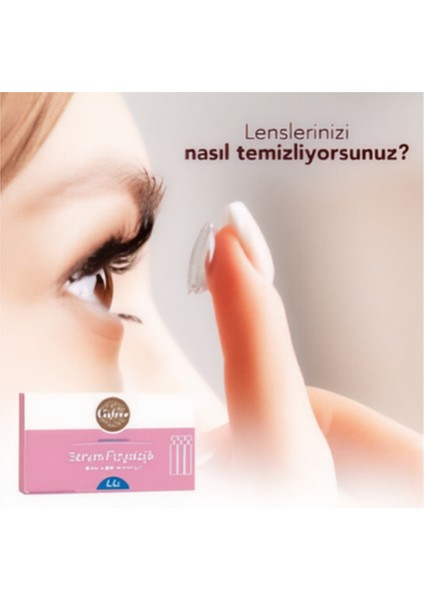 Serum Burun ve Göz Temizliği 5ml x 20 Flakon ( 4 Kutu 80 Adet) modelleri