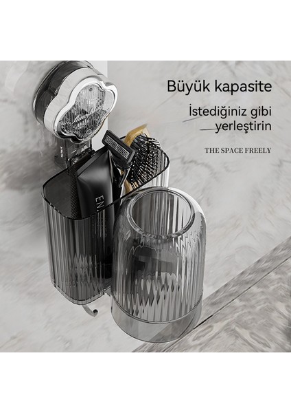 Banyo Depolama Duvarı Vantuz Zımbasız Diş Fırçası Rafı (Yurt Dışından) modelleri