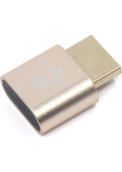 VGA Sanal Ekran Adaptörü HDMI Ddc Edıd Kukla Fiş Başsız Hayalet Ekran Emulator Kilit Plakası 1920X1080 Yeni nesil@60Hz (Yurt Dışından) modelleri