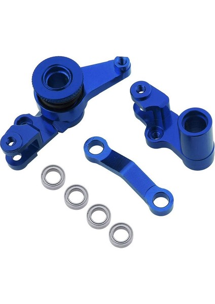 Traxxas 1/10 Slash 4x4 Hop-Up Yükseltme Parçaları Için Rulmanlı Alüminyum Direksiyon Zil Krankları ve Servo Koruyucu Seti Lacivert (Yurt Dışından) indirimleri