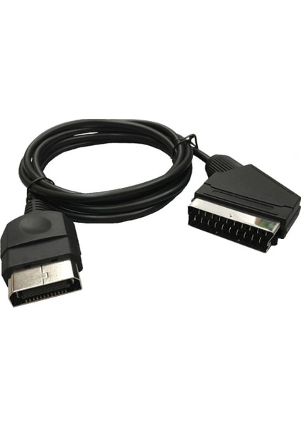 1.8M/70.87IN Rgb Scart Kablo 24PIN Yüksek Difination Tv Av Için Fit, Xbox 360 Oyun Konsolu Için Scart Rgb Kablosu (Yurt Dışından)
