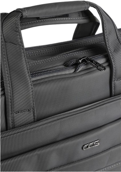 71242 Gri Kumaş Laptop Bölmeli Evrak Çantası fırsatları