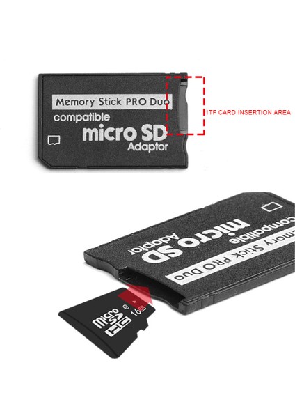 Memory Stick Pro Duo Adaptörü, Micro-Sd/micro-Sdhc Tf Karttan Sony Psp Kart Adaptörü Için Memory Stick Ms Pro Duo Karta (Yurt Dışından) modelleri
