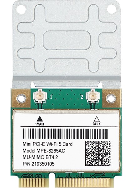 MPE-8265AC Kablosuz Yarım Mini Pcı-E Wifi Kartı Wifi 5 Çift Bant 802.11AC 2.4ghz 5ghz 1200MBPS Wlan Ağ Kartı (Yurt Dışından) fiyatları