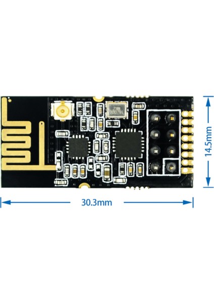 NRF24L01+ 2.4g Kablosuz Veri Iletim Modülü Gt-24 2.4ghz NRF24L01+PA+LNA 1100 Metre Kablosuz Modül, Kaynak (Yurt Dışından) indirimleri