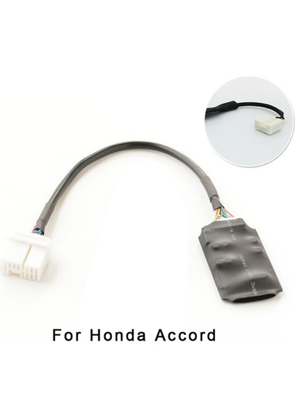 12V Multimedya Araba Bluetooth Arayüz Adaptörü Müzik Aux Modülü Honda Civic Odyssey Yüksek Sadakat Ses Kalitesi (Yurt Dışından)