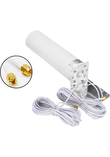 4g Lte Anten Sma Harici Antennna 3g 4g Dış Mekan Anteni 10-12DBI, 3g 4g Yönlendirici Modem Için Çift Sma Konnektörlü (Yurt Dışından) indirimleri