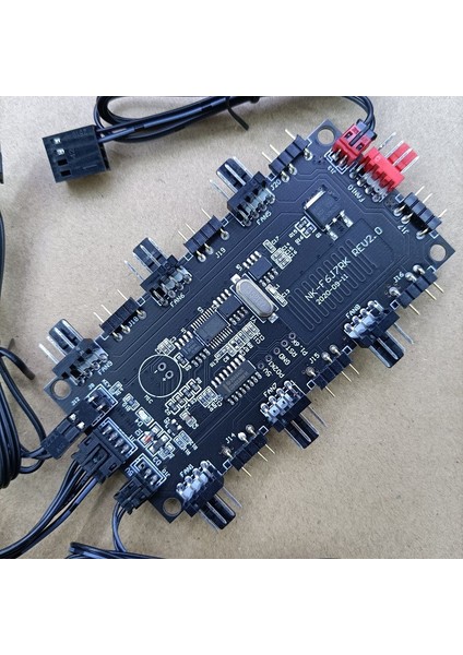 Rgb Aura Argb Kablo Ayırıcı Hub Kasa Sıcaklık Kontrol Kontrol Cihazı Uzatma Kablosu Adaptörü LED Şerit Işık (Yurt Dışından) indirimleri