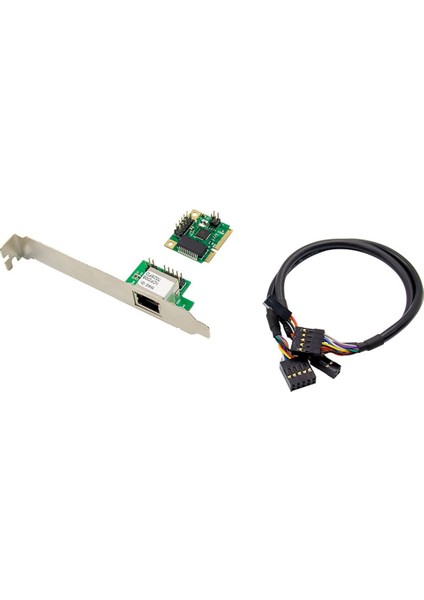 2.5 GB Ağ Kartı 2500 Mbps Gigabit Ethernet Kartı Lan Adaptörü 1 Port RJ45 Mini Pcıe Ağ Adaptörü Pc Masaüstü Için (Yurt Dışından)