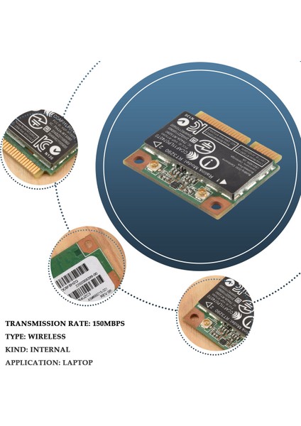 150 Mbps 2.4 Ghz RT3290 802.11B/G/N Kablosuz Wlan Wıfı + Bluetooth Bt 3.0 Yarım Mini Pcı-E Kartı Hp CQ58 M4 M6 4445 S Dv4 (Yurt Dışından) indirimleri