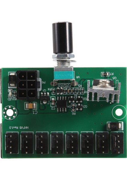 Bilgisayar Kasası 12 V Madenci Fan Hız Kontrol Cihazı 8 Kanallı Fan Hub Pwm Yüksek Güç Şiddetli Fan Denetleyicisi Düzenleyen Vali (Yurt Dışından) fiyatları
