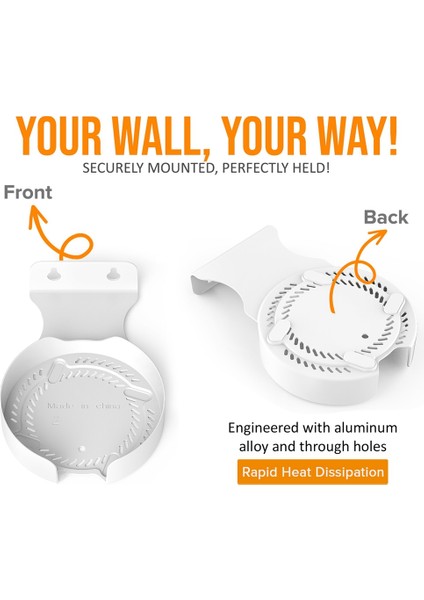 Tp-Link Deco BE75/BE85/BE95/BE17000 Tüm Ev Mesh Wifi 7 Aksesuarlarıyla Alüminyum Alaşımlı Yönlendirici Duvar Montaj Braketi (Yurt Dışından) fırsatları