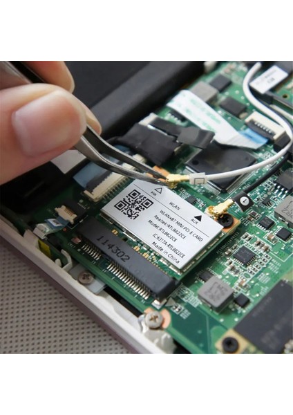 Çift Bant Mini Pcie RTL8822CE 1200MBPS Wifi Kartı Bluetooth 5.1 Kablosuz Adaptörü 802.11AC Dizüstü/pc Için Wind 10/11 (Yurt Dışından) fırsatları