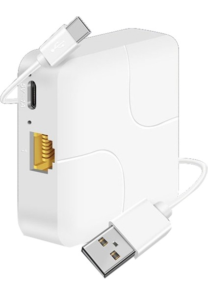 Evrensel Ağ Kablosu Uzatma Ethernet Ayırıcı Yüksek Hızlı USB C Güç Gigabit Internet RJ45 Ayırıcı Adaptörü 1 Ila 2 (Yurt Dışından) fiyatları