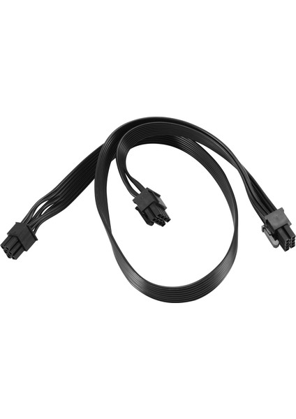 Pcı-E 6 Pin 2 Port 6+2 Pin Güç Kaynağı Kablosu 6pin Ila 8pin Cooler Master V Serisi V850 V700 V1000 Modüler Psu (Yurt Dışından)