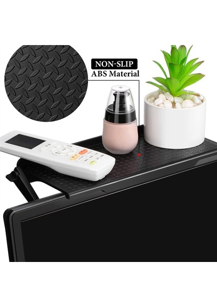 Wifi Yönlendirici Rafı Tv Üstü Ayarlanabilir Yönlendirici Depolama Rafı Braketi Bilgisayar Oyuncusu Standı Düzenleyici Tutucu Depolama Rafı, S (Yurt Dışından) indirimleri