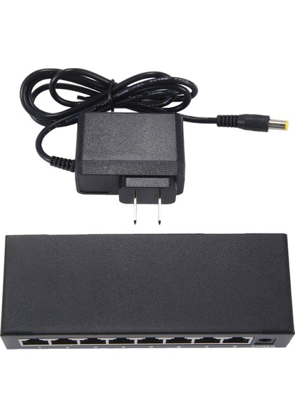 Port Gigabit Ethernet Anahtarı Yok Poe Ağ Anahtarı Tak ve Çalıştır Masaüstü Montajı Ağ Performansını Iyileştirin Abd Fişi (Yurt Dışından)