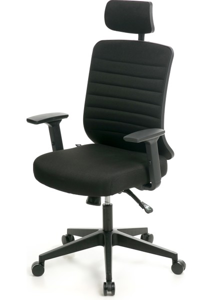 Comfort Plus Yönetici Koltuğu Kumaş Malzeme ile Ergonomik Tasarım 3D Kolçaklı Ofis Sandalyesi modelleri