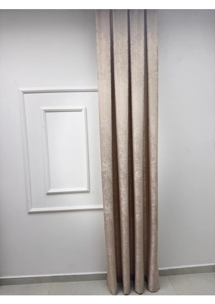 Nevra Gold V-401 1/3 Sık Pile Fon Perde Apm