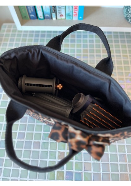 Leopar Saç Şekillendirici Çantası Xl Düzenleyici modelleri