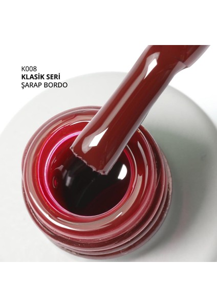 Kalıcı Oje K008 Şarap Bordo 4 ml Kolay Uygulama ve Uzun Süre Dayanıklılık fiyatları