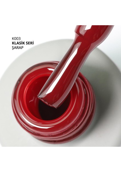 Kalıcı Oje K003 4 ml Şarap Renk Özel Tasarım ile Zamansız Güzellik fiyatları