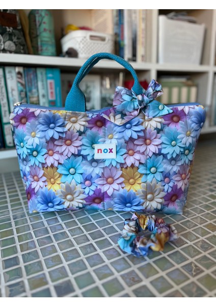 Renkli Papatya Desenli Saç Şekillendirici Çantası () fiyatları