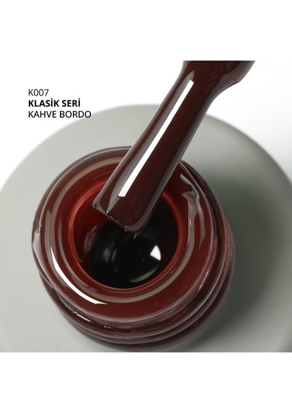 Kalıcı Oje K007 Kahve Bordo 4 ml Tüm Tırnak Tipleri için Uygun fiyatları