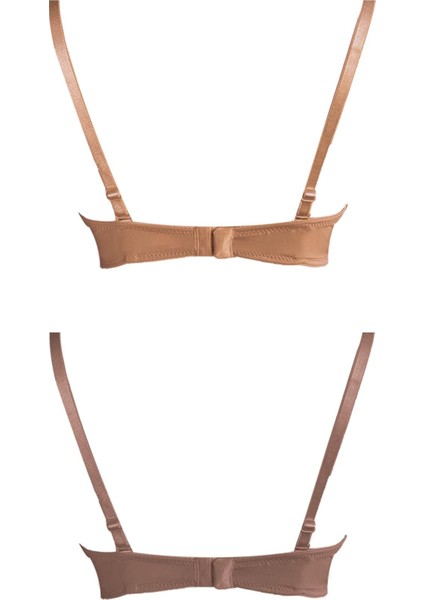 Balenli Toparlayıcı Dolgusuz Straplez Sütyen 2'li Paket modelleri