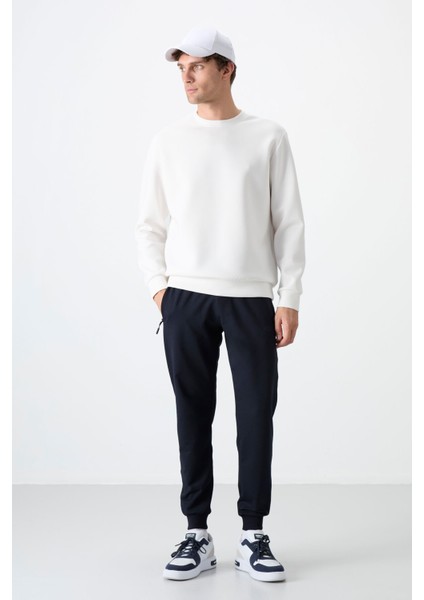 Air Baskılı Lacivert Erkek Eşofman Alt modelleri